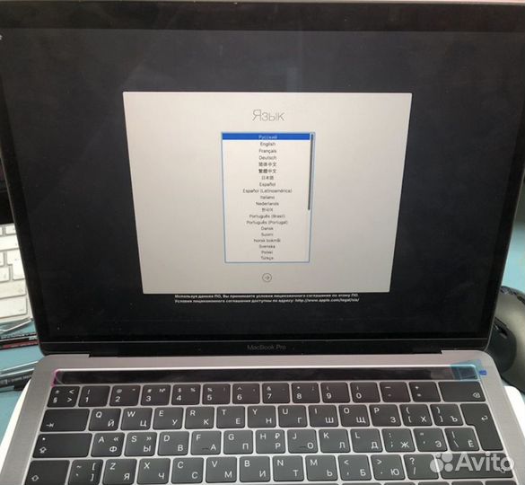 Дисплей Macbook Pro 15 2016 2017 A1707 Space Grey