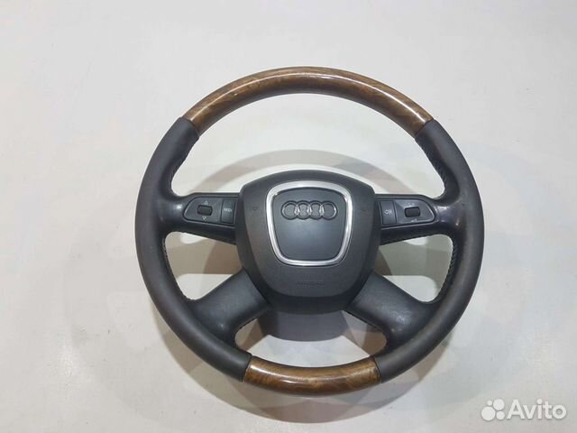 Руль деревянный в сборе ауди а8 audi a8