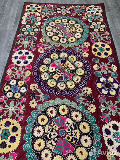 Сюзане Антикварный шелк 100 305х140 см