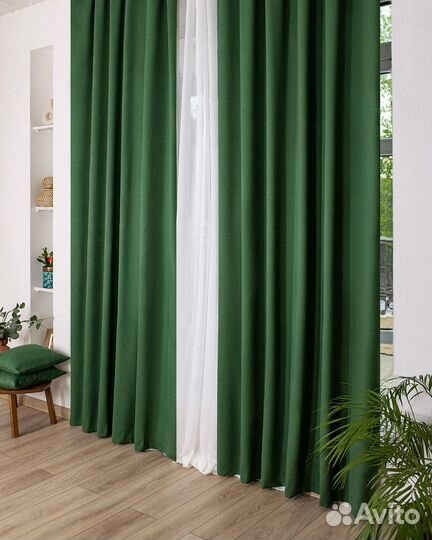 Шторы канвас Эдем готовые и на заказ