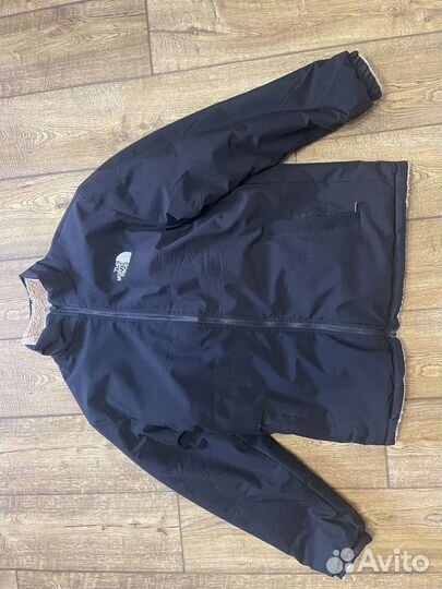 Куртка the north face барашек