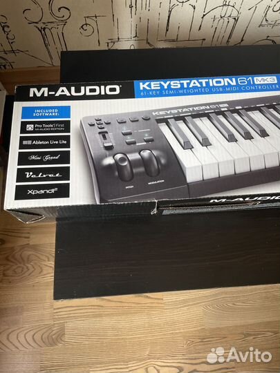 Цифровое пианино keystation 61 mk 63 M-audio