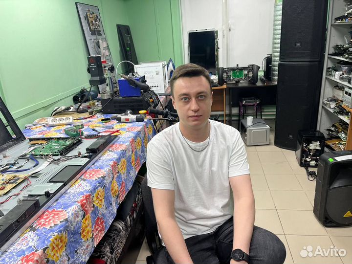 Ремонт телевизоров. Ремонт мониторов. Выезд