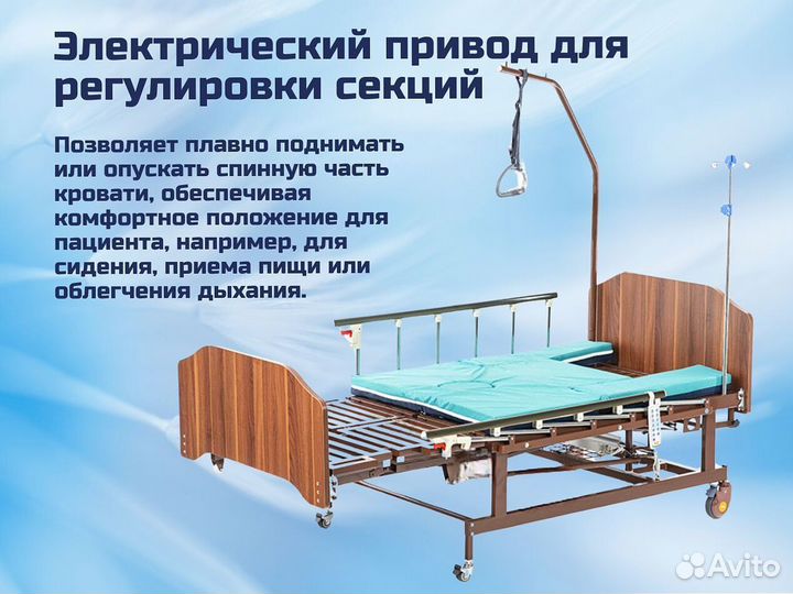 Кровать для лежачих больных