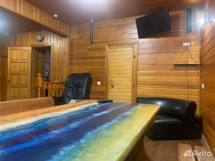 Сауна с бассейном