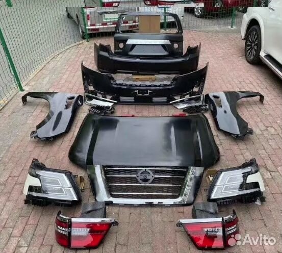 Рестайлинг Nissan Patrol Y62 2020 год