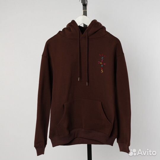 Худи travis scott cactus jack коричневый
