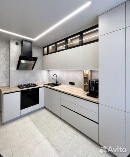 Сборка и установка кухни