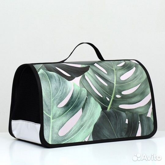 Сумка - переноска для животных 'Тропики', каркасна