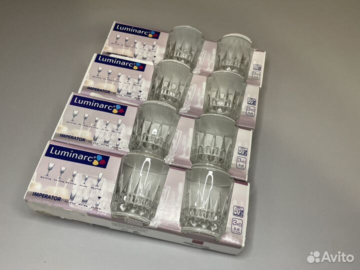 Стопки для водки 50мл Luminarc Inperator 12шт