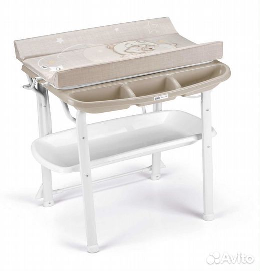 Пеленальный столик с ванночкой CAM