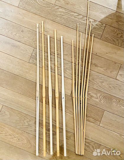 Бамбуковые стержни для подвязки растений