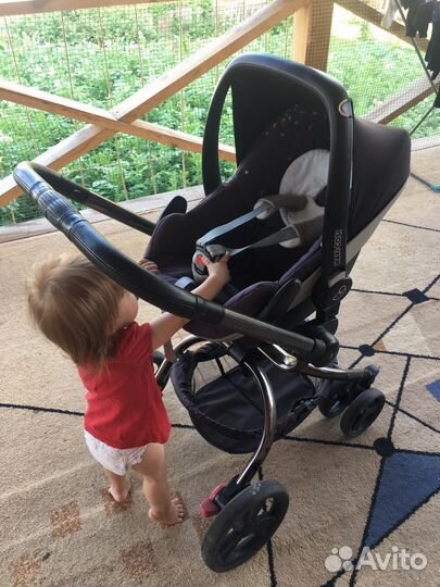 Автолюлька maxi cosi и шасси mothercare