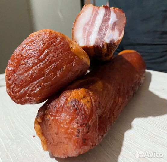 Копчёная грудинка