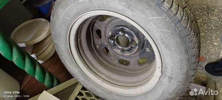 Колеса зимние в сборе 4*100 R14
