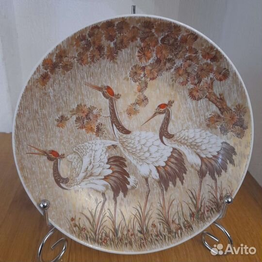 Коллекционные тарелка и розетки от Кайзер