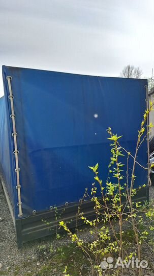 Кузов бортовой тентованный