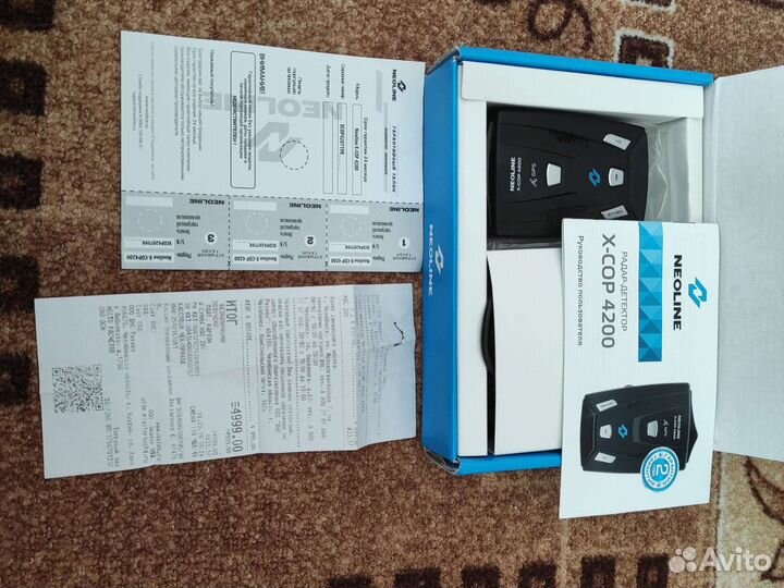 Радар детектор neoline x-cop 4200