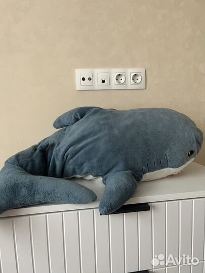Игрушка акула IKEA 100 см