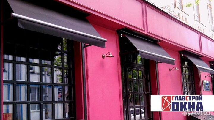 Витринные маркизы тент навес