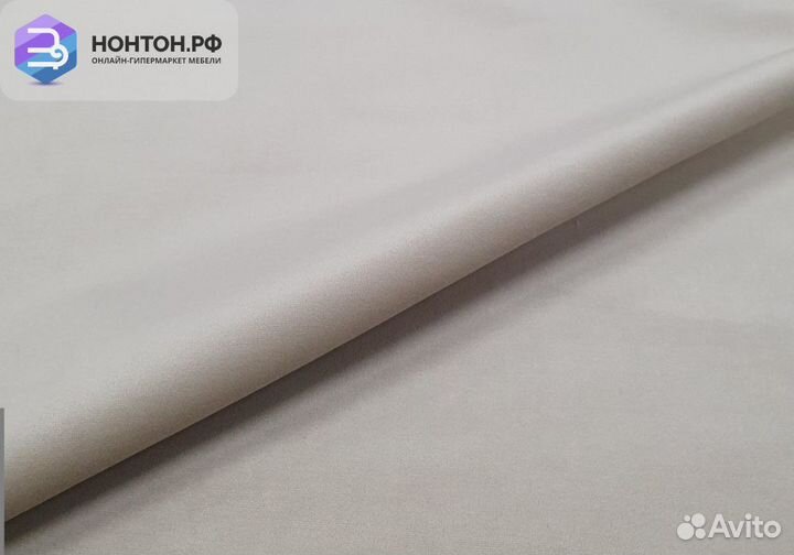 Кровать Камилла велюр бежевый