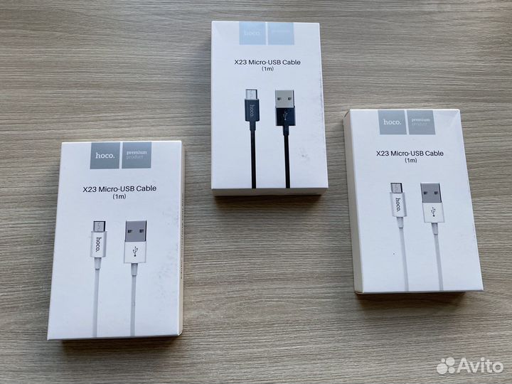 Кабель зарядки Hoco X23 1 метр