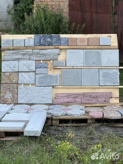 Плитка, брусчатка, водосток, бордюр