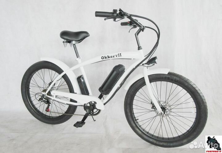 Велосипед электрический 350W GH-32702-2E полуфэт