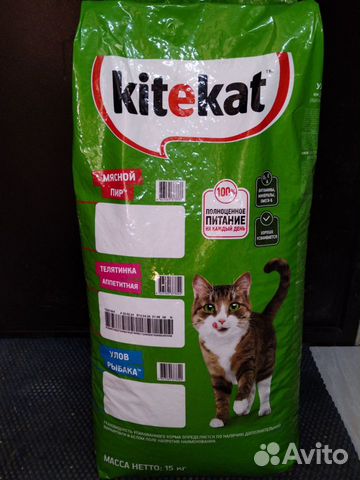 Сухой корм для кошек Kitekat 15 кг