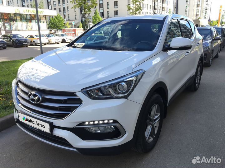 Hyundai Santa Fe 2.4 AT, 2016, 116 000 км