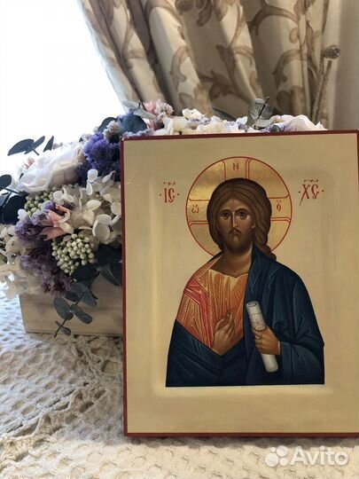 Икона рукописная