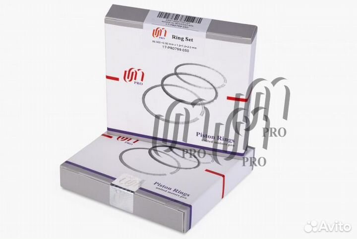 Кольца поршневые 0.50 hyundai / kia g4kd d86.0+0.50 1.2-1.2-2.0 на 1 цил. um