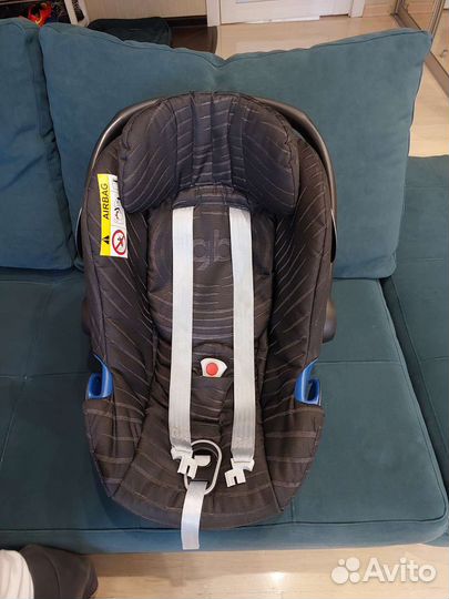 Автокресло люлька от 0 GB Idan Lizard Khaki