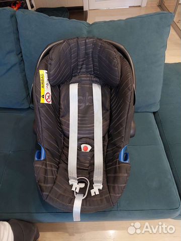 Автокресло люлька от 0 GB Idan Lizard Khaki