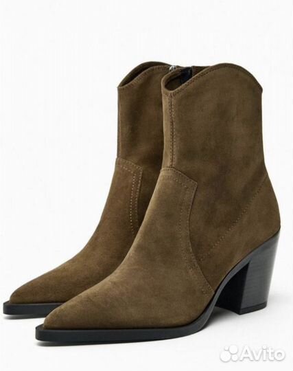 Ботильоны козаки zara 39р