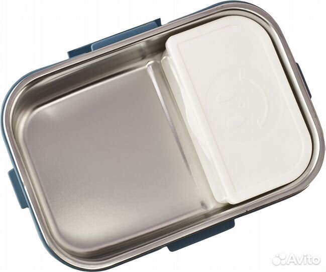 Ланчбокс C5 с подогревом от 12 вольт синий