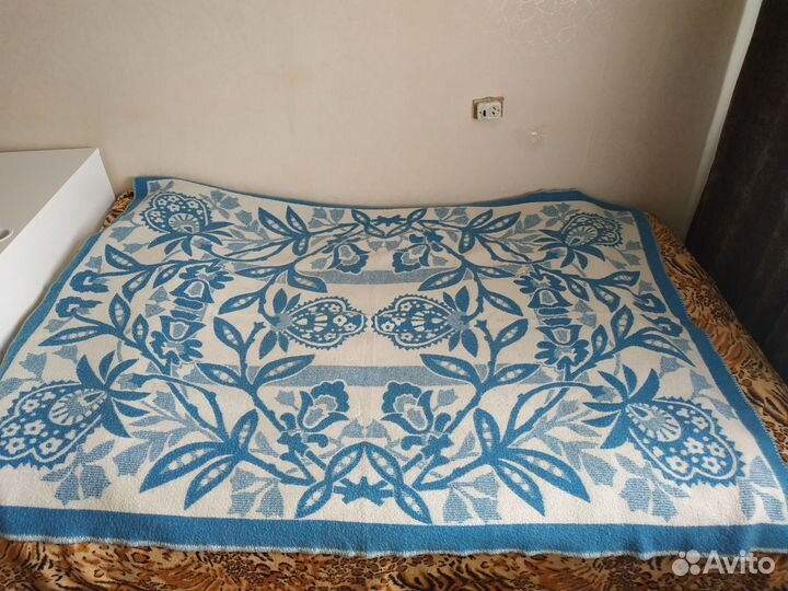 Одеяло шерстяное байковое СССР