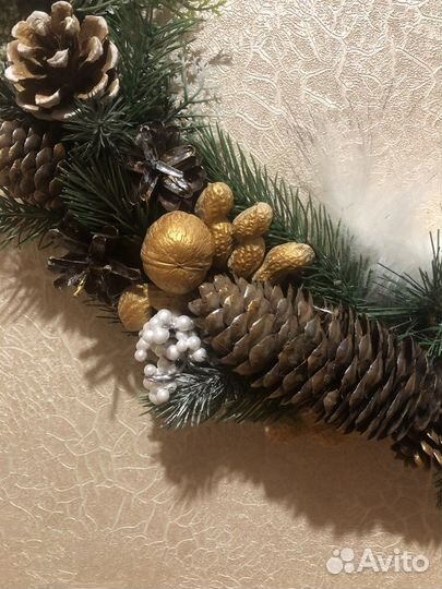 Новогодний Венок. Декор