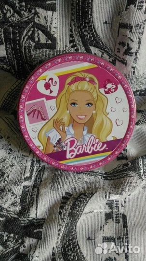 Жестяная коробка Barbie