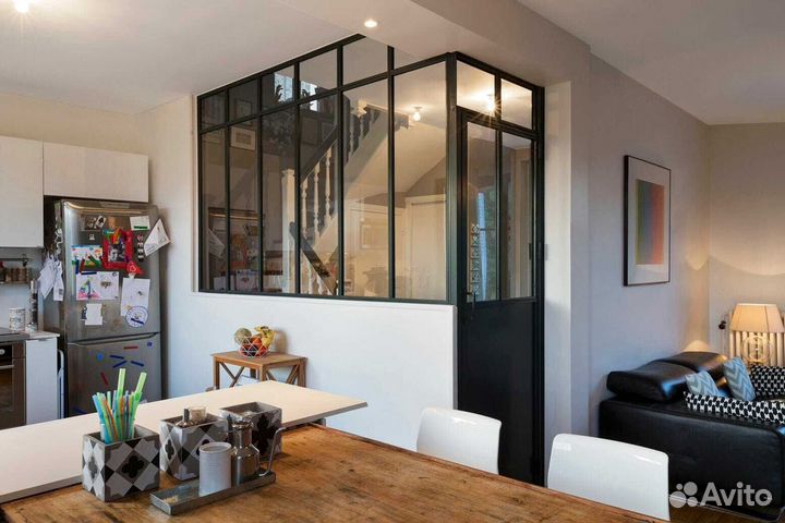 Стеклянные перегородки