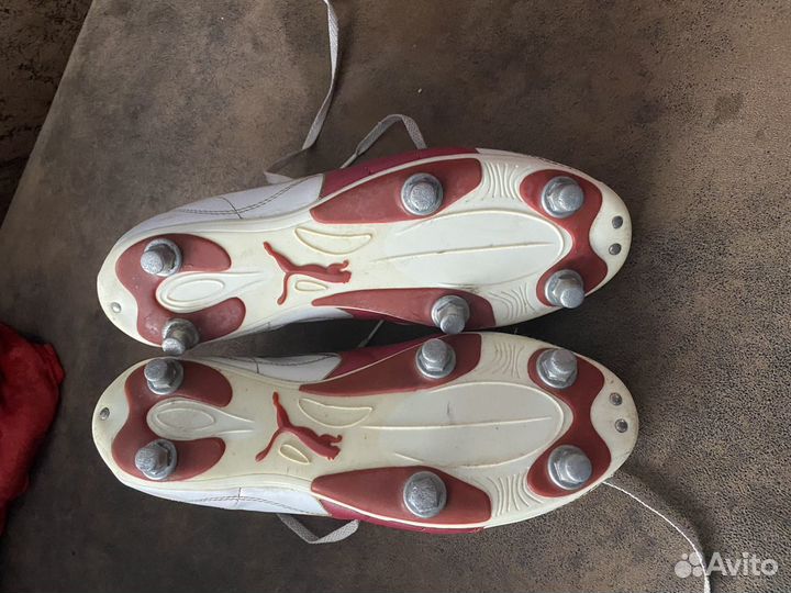 Футбольные бутсы puma 6-ти шиповки