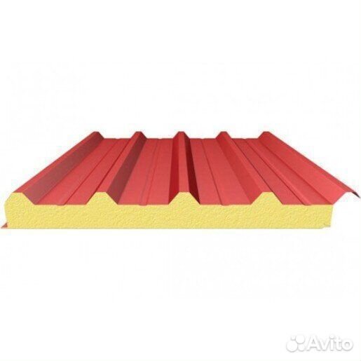 Трехслойная сэндвич-панель