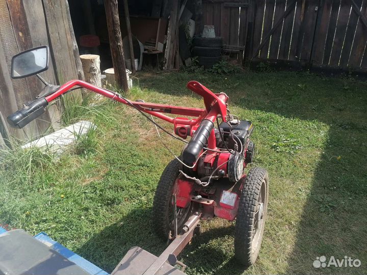 Мотоблок с прицепом