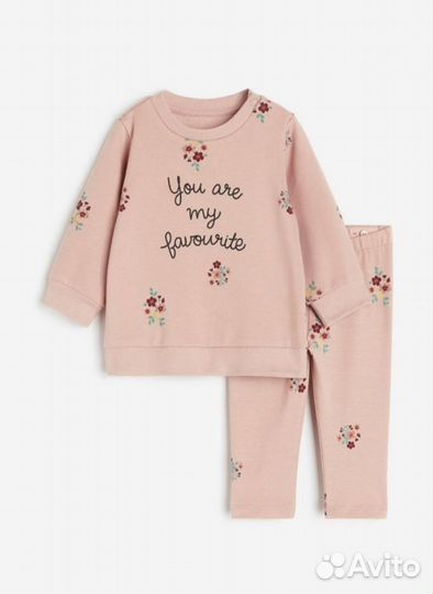 Комплект свитшот и леггинсы фирмы H&M 86 92
