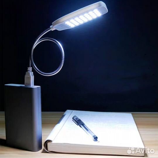 Светодиодный USB-светильник с гибкой ножкой