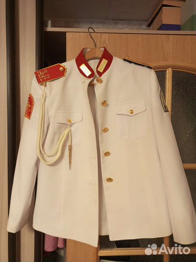 Кадетская форма парадная с аксельбантом