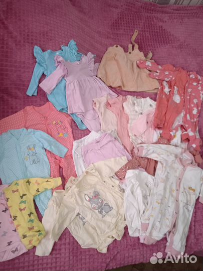 Вещи для двойни девочки