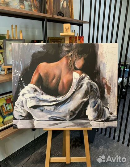 Портрет на холсте - печать фото