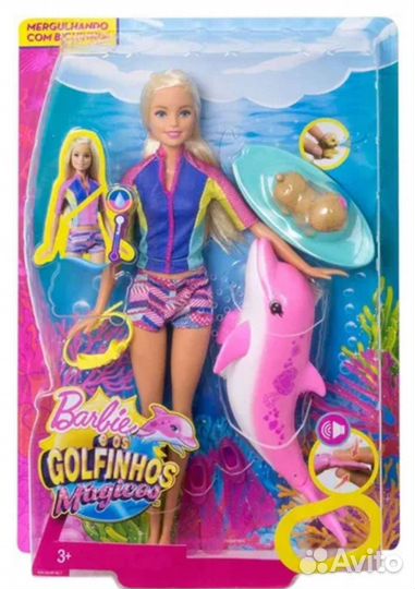 Кукла Барби и Бонус Дельфины с волшебного острова