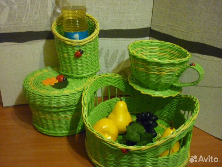 Корзина плетеная. Под заказ